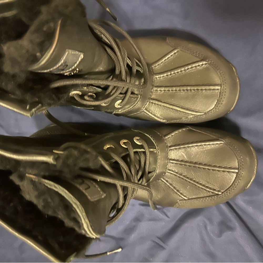UGG Black Leather Men's Boots